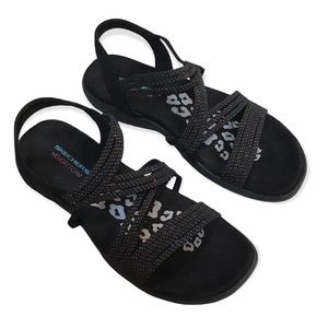 Skechers Memory Foam Reggae Slim Sandals Size 9